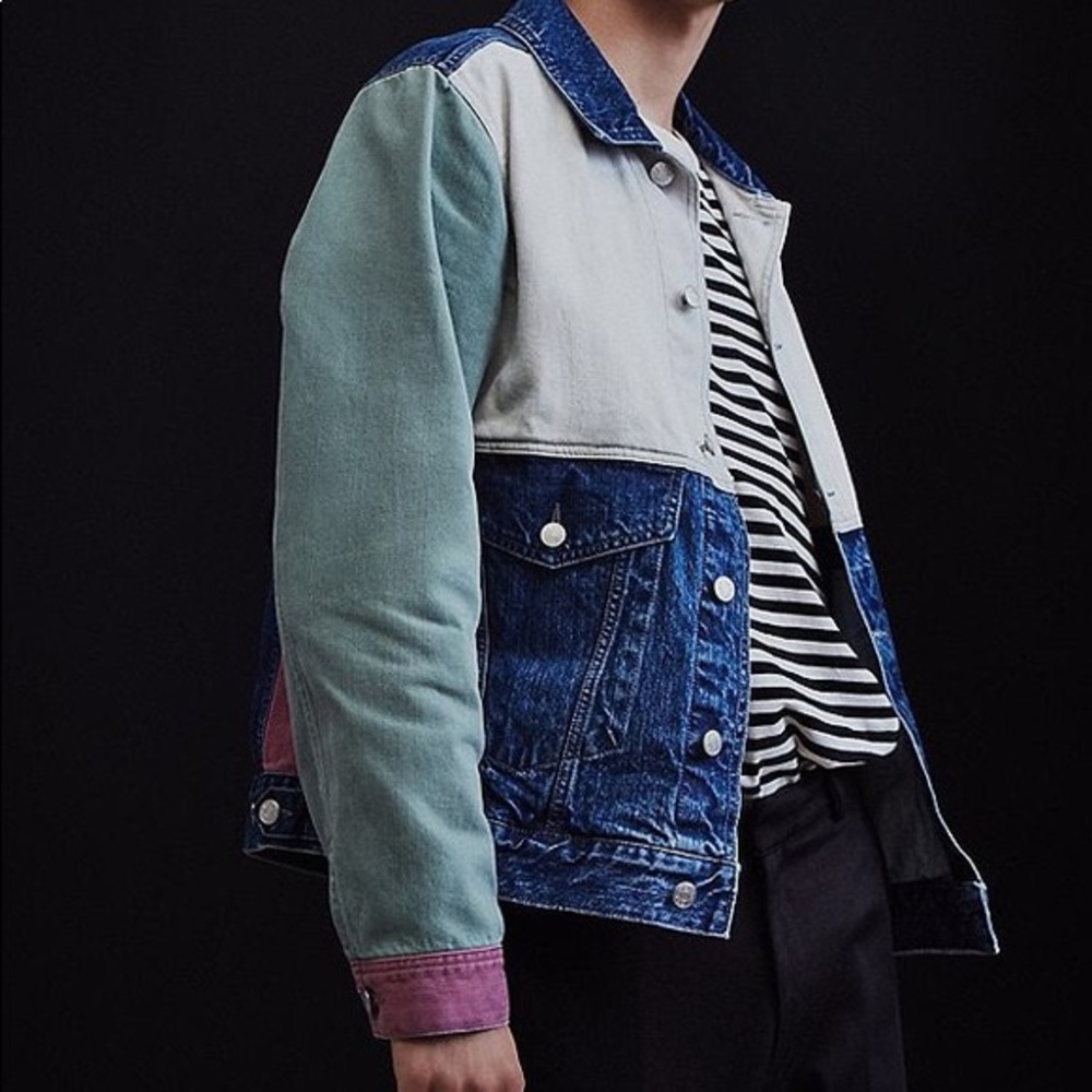 BDG Colorblock Denim Jacket